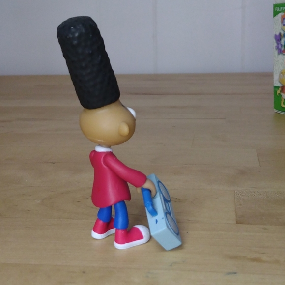 Nickelodeon Hey Arnold Gerald Action Figure Strawberry Shirt Hot Topic Exclusive - Picture 4 of 7